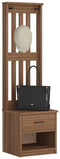 vidaXL - Halboom - SANDENS - 45x40x159,5 - cm - massief - grenenhout
