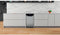 Whirlpool WSFC3M27X - Vrijstaand - Slimline (45 cm) - 10 couverts - Roestvrijstaal