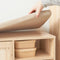 SoBuy FSR163-N - Schoenenbank - Houtlook met Schuifdeuren - Naturel