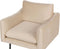 Fauteuil VINTERBRO Fluweel Beige