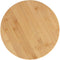 Bamboe Serveerplank op Voet 28 x 9 cm - Borrelplank - Bruin - Rond