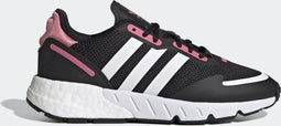adidas ZX 1K Boost W - Dames Sneakers - Maat 37 1/3 - Core Black/Ftwr White/Hazy Rose
