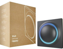 Fibaro Walli Dimmer FGWDEU-111-8 - Dimmer - Automatische kalibratie en energiemeting - Zwart