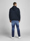 JACK&JONES PLUS JJECORP LOGO SWEAT HOOD NOOS - Heren Hoodie - Geborstelde stof - Maat EU3XL US1XL