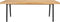 Zuiver Harvest Eettafel 220x90 cm Hout - Bruin