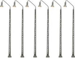Viessmann Modelltechnik N Rangeerterreinlantaarn Enkel Kant-en-klaar model 65856 6 stuk(s)