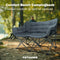 TRVLMORE Comfort Bench - Campingbank - 2 Persoons - 240 kg draagvermogen - Grijs
