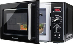 Hanseatic AG720CE6-PM - Vrijstaande Magnetron met Grill - 20L - 700W - Zwart - 8 Programma’s