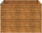vidaXL - Plantenbak - verhoogd - 100x100x69 - cm - cortenstaal