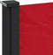 vidaXL - Windscherm - uittrekbaar - 100x500 - cm - rood