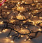 Kerstverlichting LED boomcluster 1536 lampjes klassiek warm 2000 cm