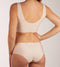 sloggi ZERO Feel - Dames Beha top - Ultralicht en comfortabel - Angora - Maat XL