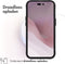 imoshion Hoesje Geschikt voor iPhone 14 Pro Hoesje Shockproof - imoshion Rugged Hybrid Carbon Case - Zwart