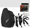 Motorfiets/Scooter Zadeltas/Staarttas Zadeltassen - Waterdichte Bagagetas - Multifunctionele PU Lederen Motorhelm Tas - Opbergtas scooter - Rijrugzak - 18.5 Liter