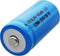 IFR 16340 - 400 mAh 3,2 V LiFePo4 batterijknop bovenkant onbeschermd, 16,55 x 34,6 mm