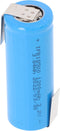 IFR 18500 1200mAh 3.2V LiFePo4 accu flat top zonder kop onbeschermd 49x18.15mm met soldeerlip Z