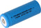 IFR 18500 - 600 mAh 3,2 V LiFePo4-batterij (knop bovenaan) onbeschermd