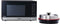 Panasonic NN-GD38HSSUG - Magnetron met Grill - 23L 1000W - Zwart Roestvrij staal
