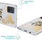 iMoshion Hoesje Geschikt voor Samsung Galaxy A71 Hoesje Siliconen - iMoshion Design hoesje - Transparant / Meerkleurig / Goud / Let's Go Travel