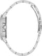 Guess GW0410L1 Crown Jewel - Horloge - Staal - Zilverkleurig met blauwe wijzerplaat