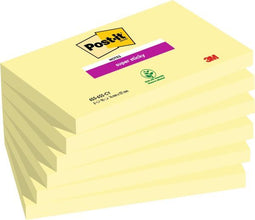 6 Post-It blokje 76*127mm 655-SSCY 90vel