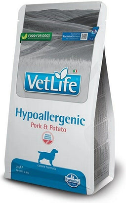 Vet Life Natural Diet Dog Pork & Potato 2 KG