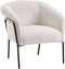 KROSSEN - Fauteuil - Lichtbeige - Polyester