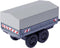Carson Modellsport 1:87 RC aanhanger 1:87 Planenanhänger für Unimog