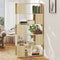 vidaXL-Boekenkast/kamerscherm-80x24x155-cm-spaanplaat-sonoma-eiken