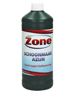 Zone - Schoonmaakazijn 1 liter | 12 stuks