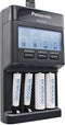 Panasonic Eneloop Pro BQ-CC65E - Snelle Charger - LCD Display - zwart
