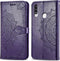 iMoshion Hoesje Geschikt voor Samsung Galaxy A20s Hoesje Met Pasjeshouder - iMoshion Mandala Bookcase - Paars