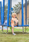Plum Junior Trampoline - Veiligheidsnet - Blauw 4ft