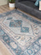 Vloerkleed Karaca Blue 03 - 70 x 140 cm