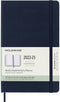 Moleskine 18 Maanden Agenda - 2022/23 - Wekelijks - Large - Harde Kaft - Saffier Blauw