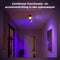 Philips Hue Centris - opbouwspot - 2 spots - wit en gekleurd licht - zwart