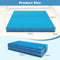Coast Opvouwbare Gymnastiekmat - 122 x 122 x 10 cm - PU Leer - Blauw/Paars/Roze