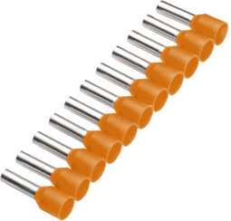 Cimco 18 4480 Adereindhulzen 0.5 mm² Deels geïsoleerd Oranje 500 stuk(s)