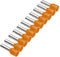 Cimco 18 4480 Adereindhulzen 0.5 mm² Deels geïsoleerd Oranje 500 stuk(s)
