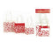 IG design - Cadeautas kerst seasons greetings 3 stuks assorti | 12 stuks
