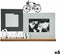 Fotolijstje Dreams Fiets Wit Zwart Grijs Hout 6 x 27 x 37,5 cm (6 Stuks)
