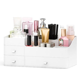 Organess Make up organizer - Make up koffer - 3 lades - Wit
