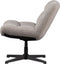 WOOOD Vinny Draaifauteuil - Bouclé - Zand - 80x75x75