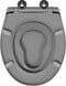 vidaXL - Familiale - Toiletzitting - met - Kinderzitting - Snelle - Release - Duroplast