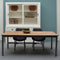 D - Livingfurn - Eetkamertafel Boston - Vier Poots - Teakhout - 240x100 cm