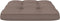 vidaXL - Palletkussens - 2 - st - stof - taupe