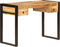 vidaXL - Bureau - met - 2 - lades - 110x50x77 - cm - massief - mangohout