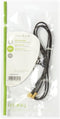 Nedis Antennekabel - SMA Male - SMA Female - Verguld - 50 Ohm - 1 m - Zwart