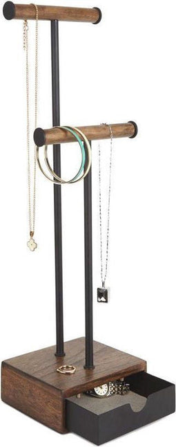 Umbra Sieradenrekje met lade - Zwart