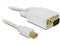 Delock Mini DisplayPort - VGA 15 pin male - 1m - Wit
